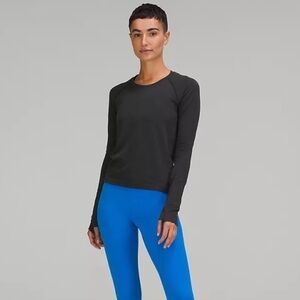 Lululemon Swiftly Tech Long Sleeve Race size 6 Black